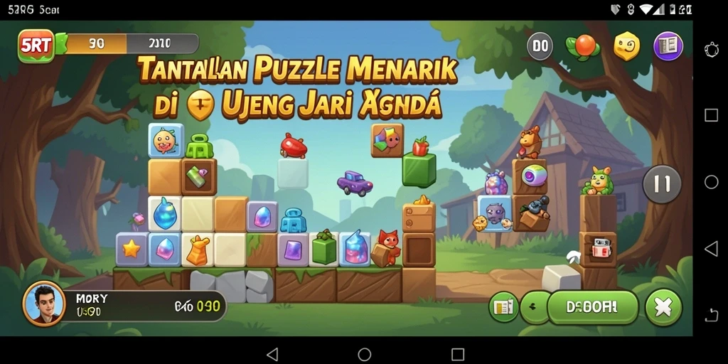 Gameplay seru dari 5RT yang menantang otak anda.