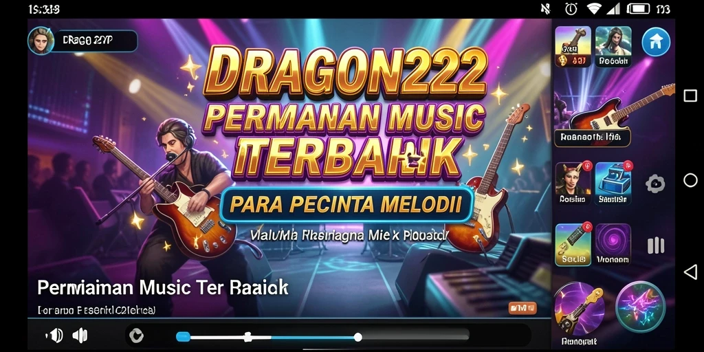 Screenshot gameplay <strong>DRAGON222</strong> menampilkan aksi seru yang penuh ritme.