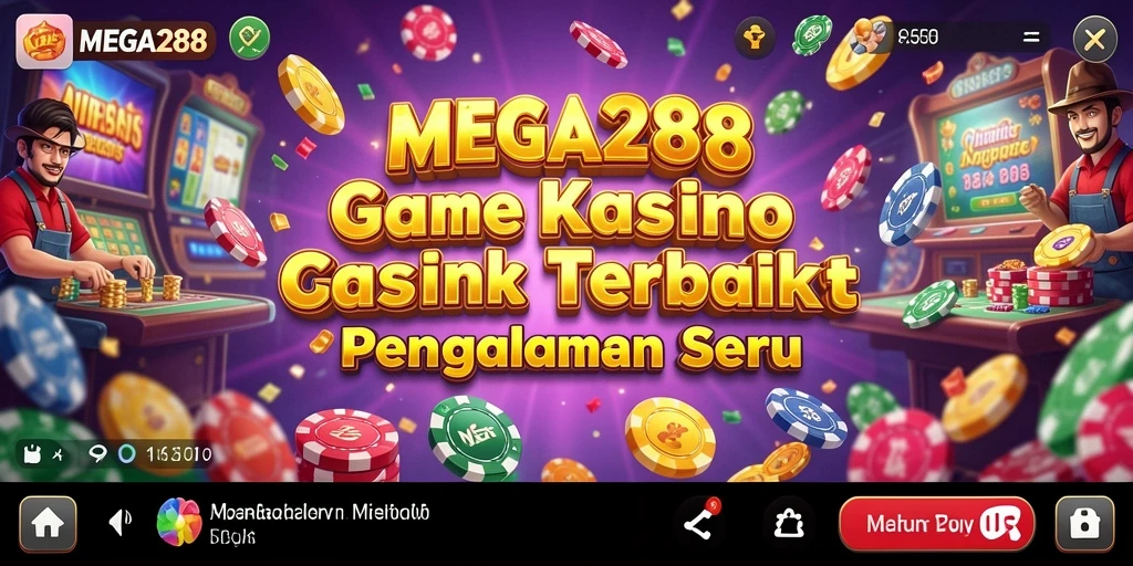 Tampilan gameplay MEGA288 yang menarik dan seru.