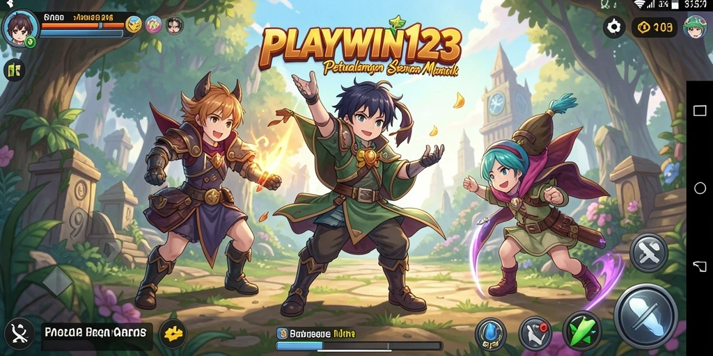 Tampilan menarik dari gameplay Anime di PLAYWIN123 yang penuh aksi.