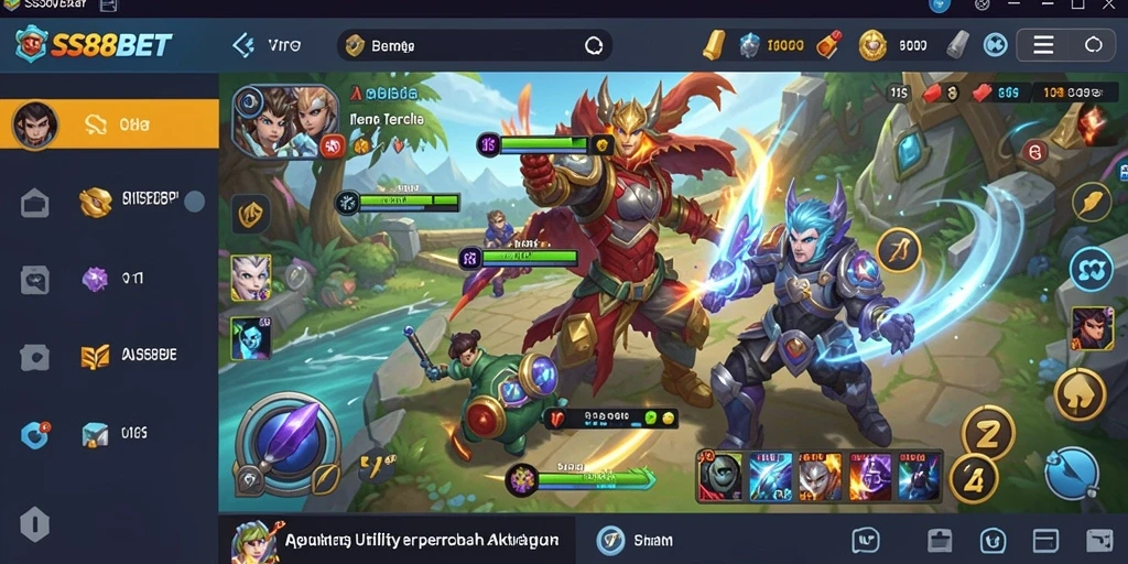Tampilan aplikasi SS88BET yang intuitif dan efektif.