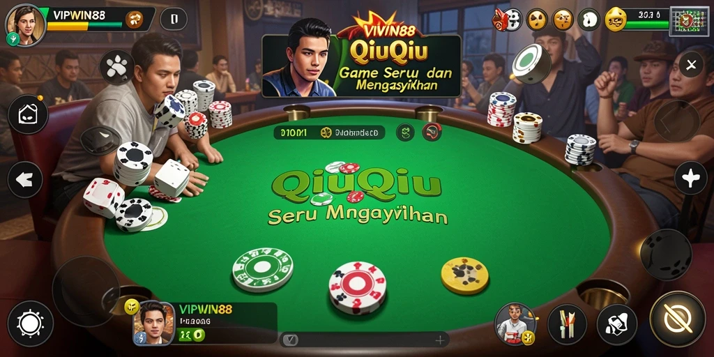 Screenshot gameplay QiuQiu yang seru dan menarik.